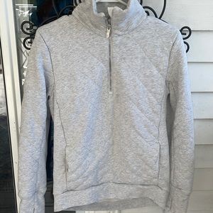 Lululemon heavy weight half zip sweatshirt